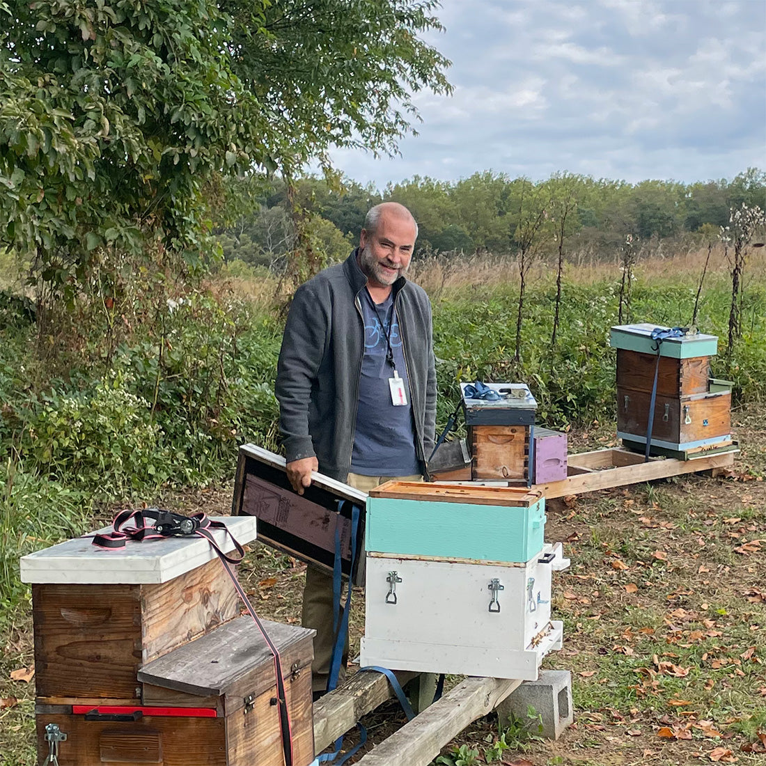 George Datto The Keeper's Hive Winterthur Museum Apiary with One Queen Keepers