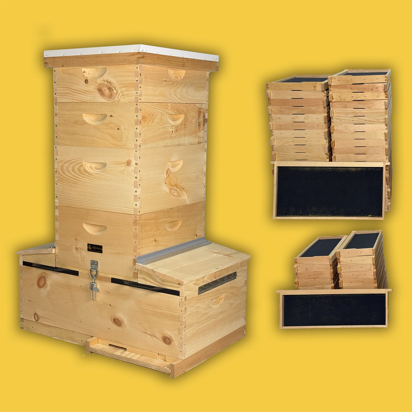 Two Queen Keeper - Complete Beehive Kit